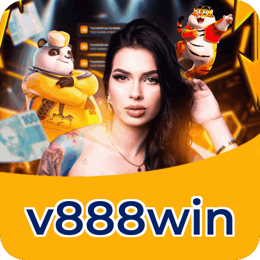 Material promocional do app v888win — ilustração, não métricas auditadas nesta página
